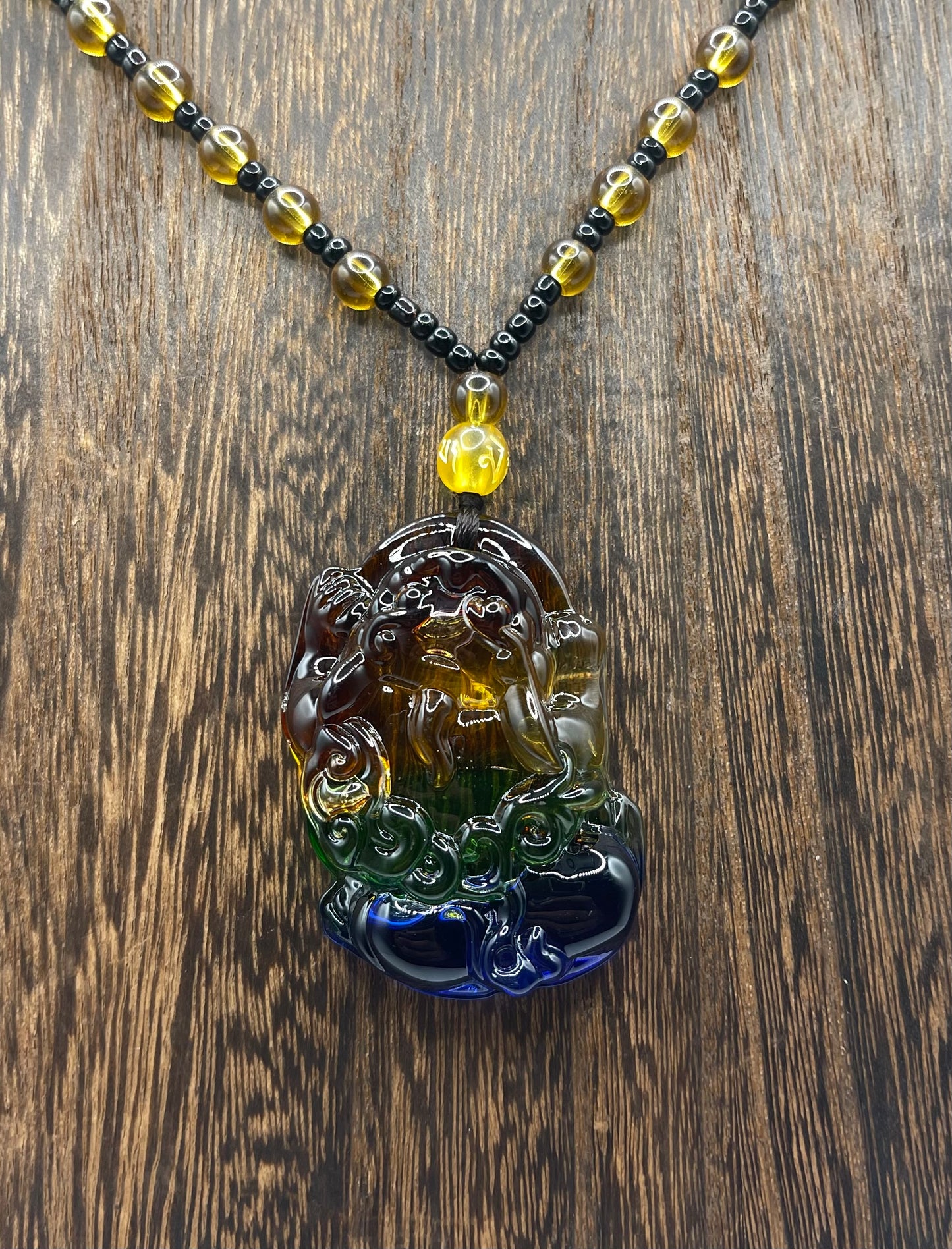 Rainbow luck dragon