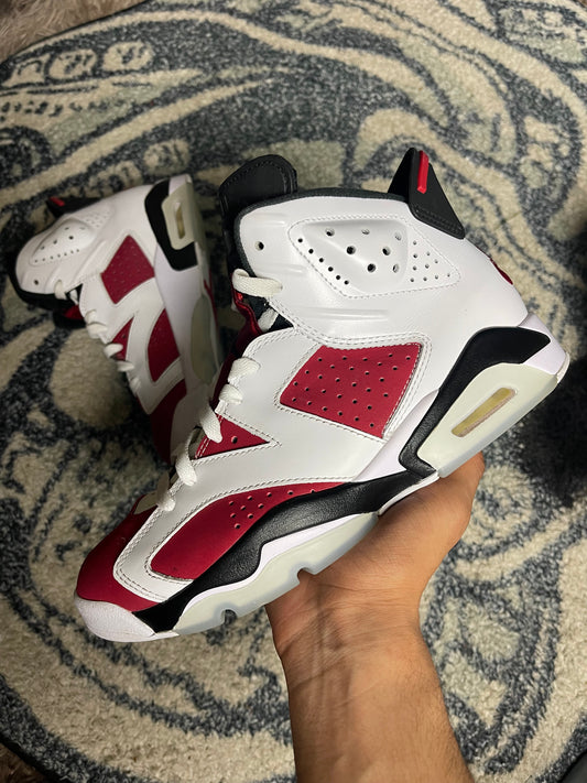 carmine 6s size 7.5 mens