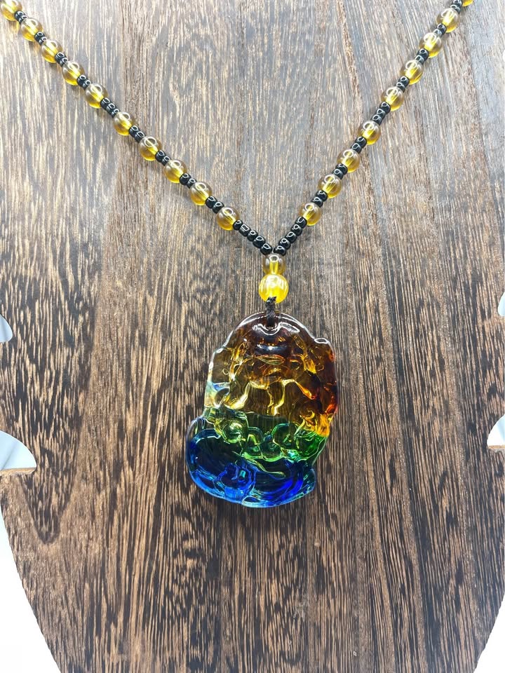 Rainbow Luck Dragon Necklace – photo 3