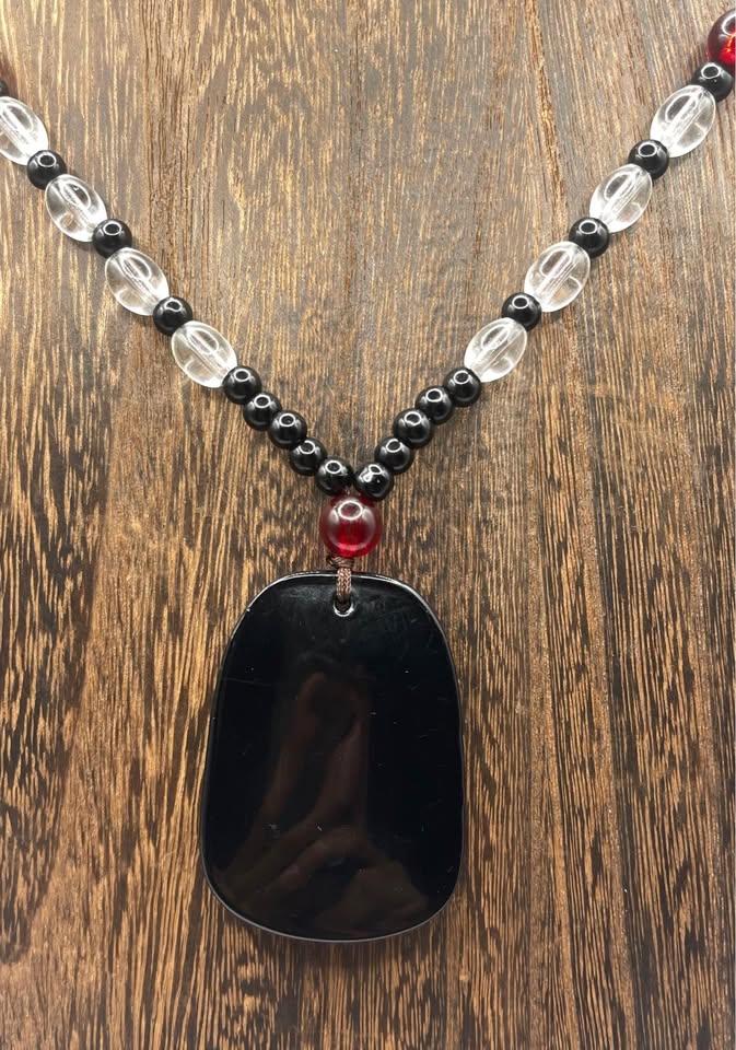 Black Luck Dragon Necklace – photo 2