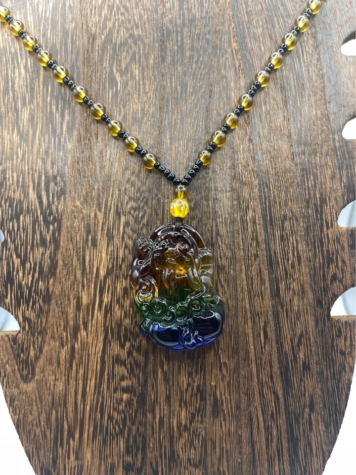 Rainbow Luck Dragon Necklace – photo 2