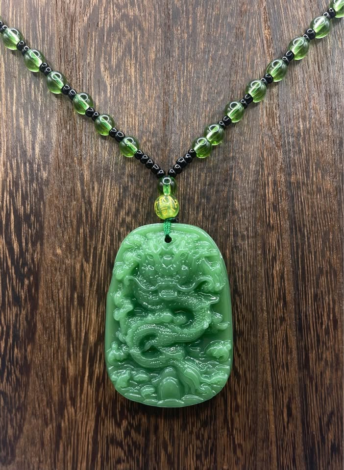 Evergreen Dragon Charm Necklace – photo 3