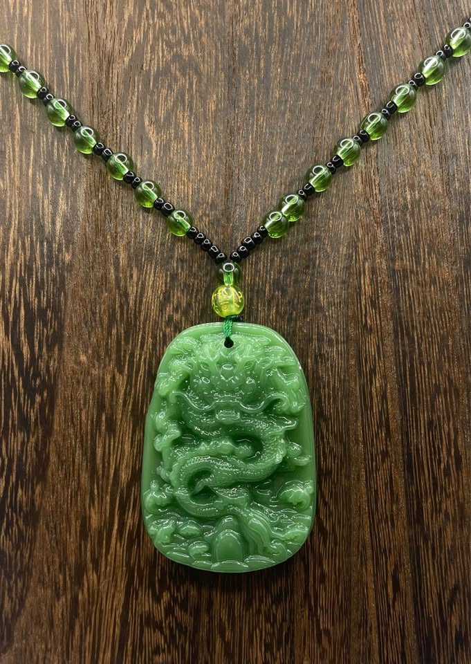 Evergreen Dragon Charm Necklace – photo 2