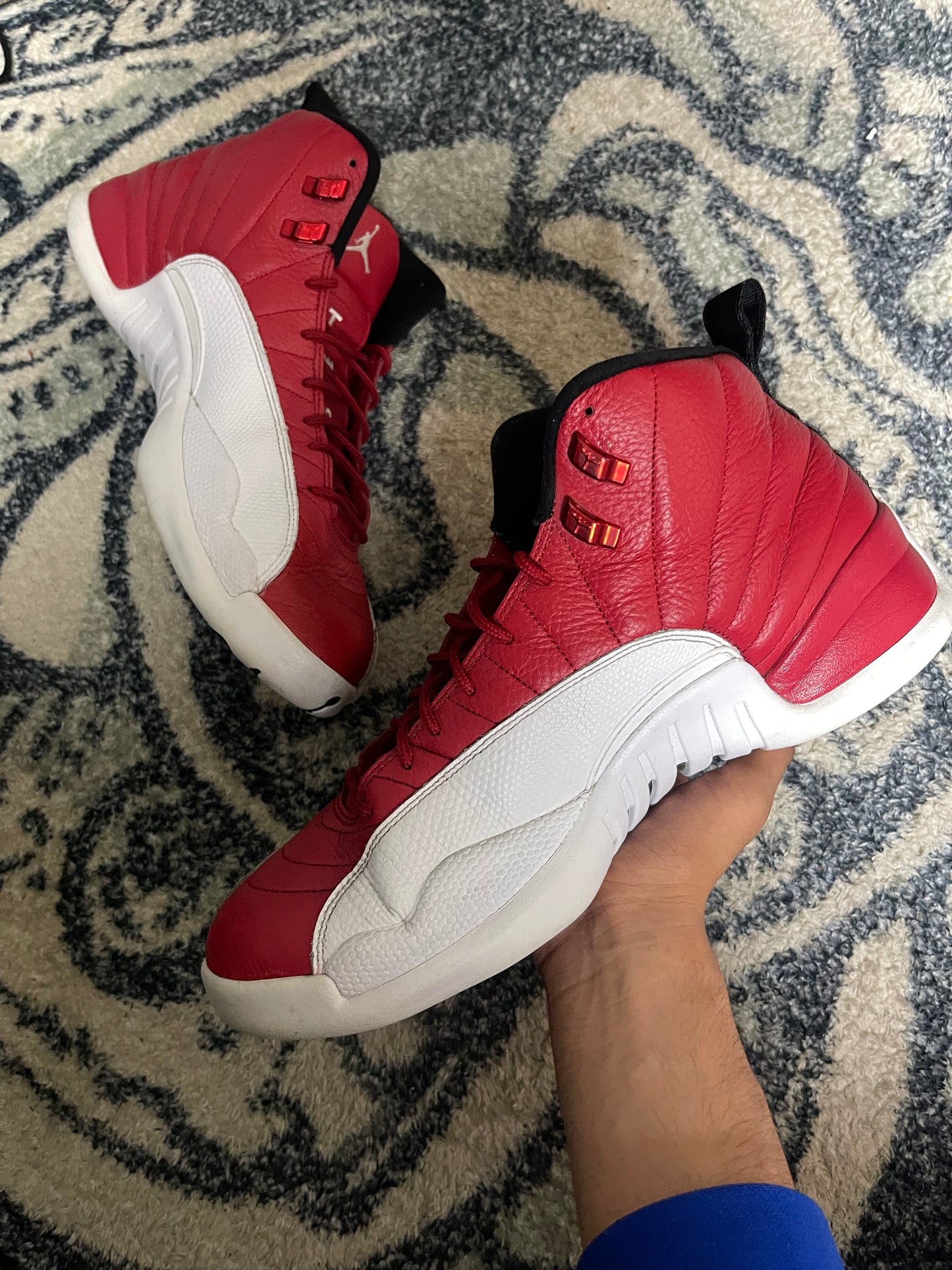 Gym red 12s size 12