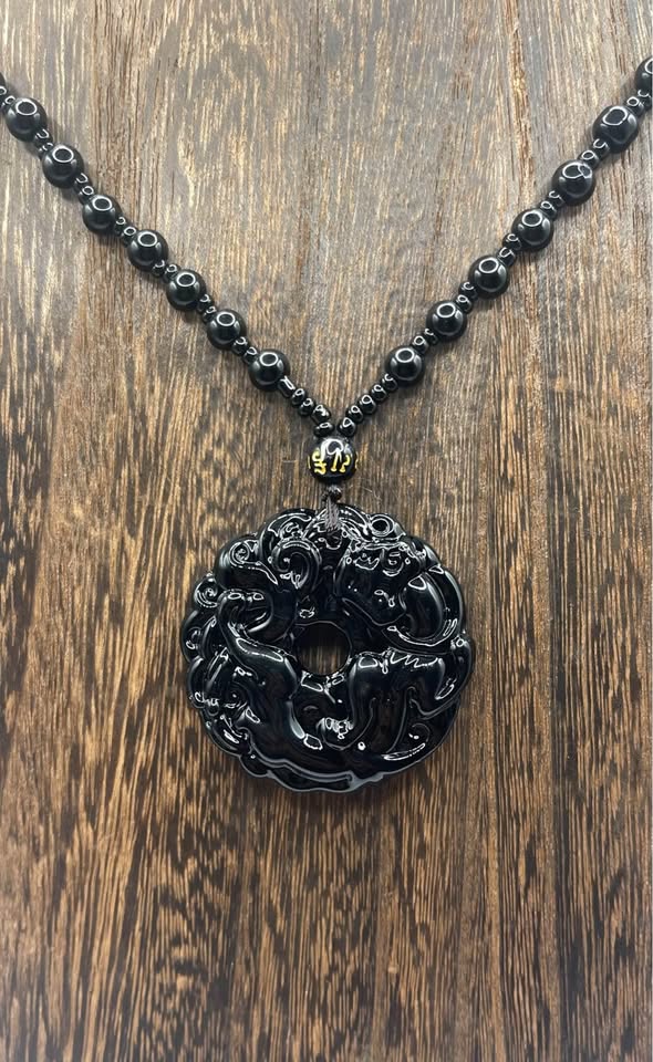 Midnight Safety Charm Necklace – photo 2