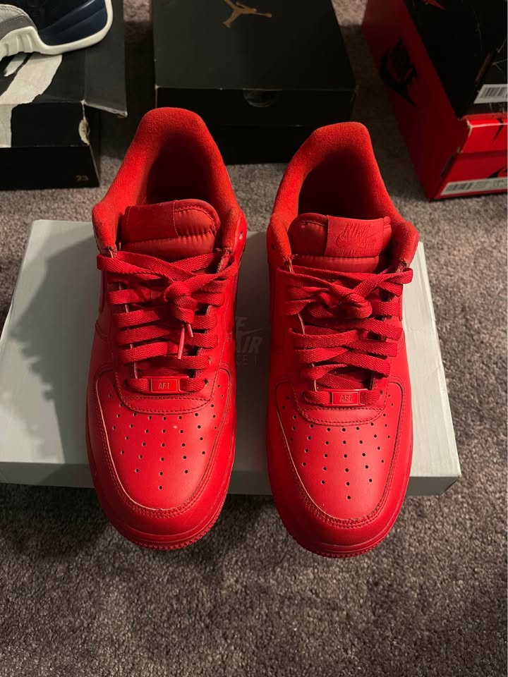 Nike Air Force 1 Red – photo 2