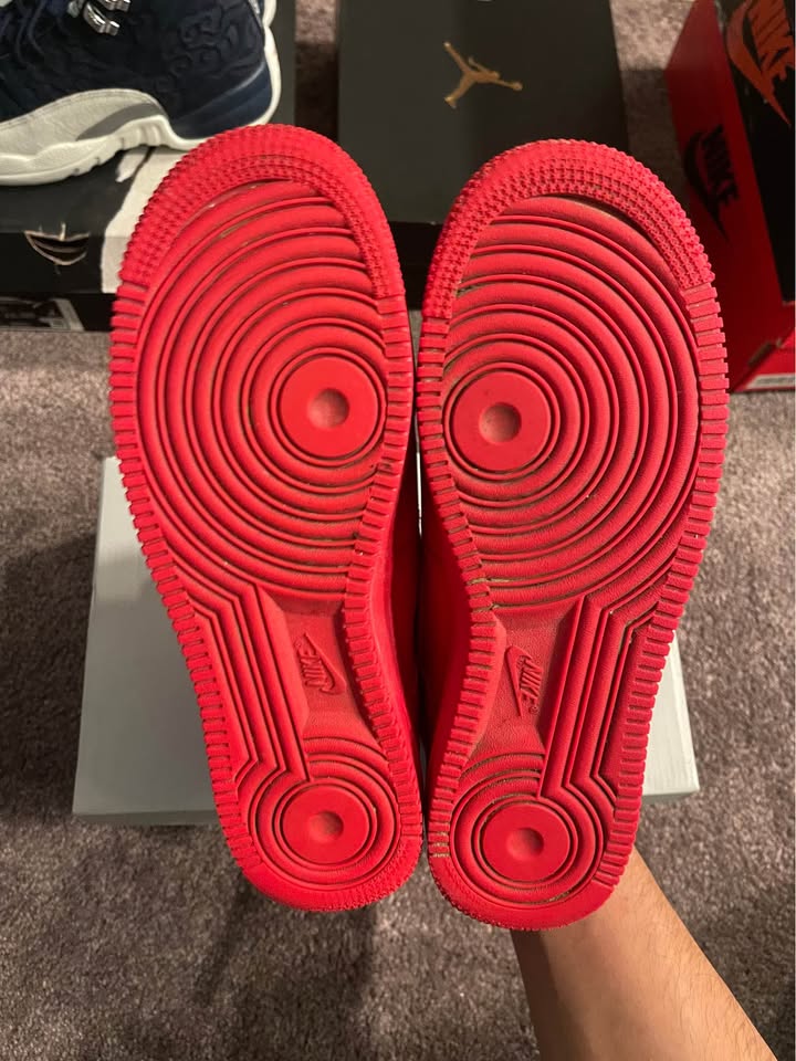Nike Air Force 1 Red – photo 6