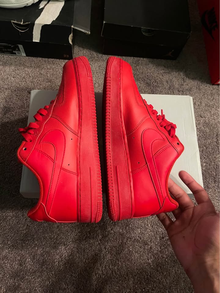 Nike Air Force 1 Red – photo 5
