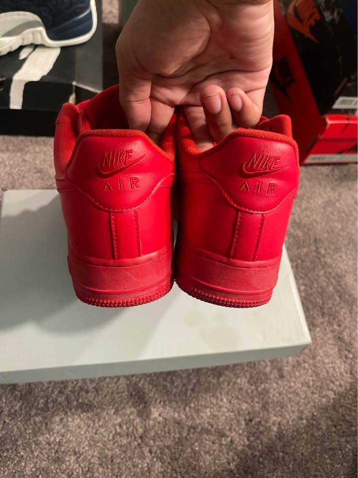 Nike Air Force 1 Red – photo 3