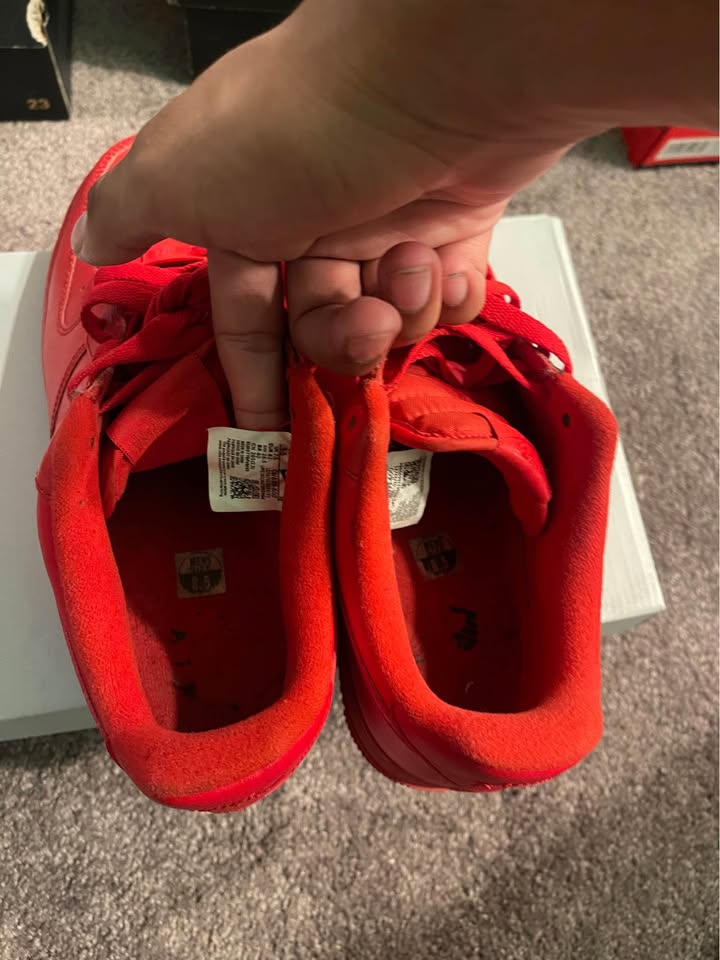 Nike Air Force 1 Red – photo 4