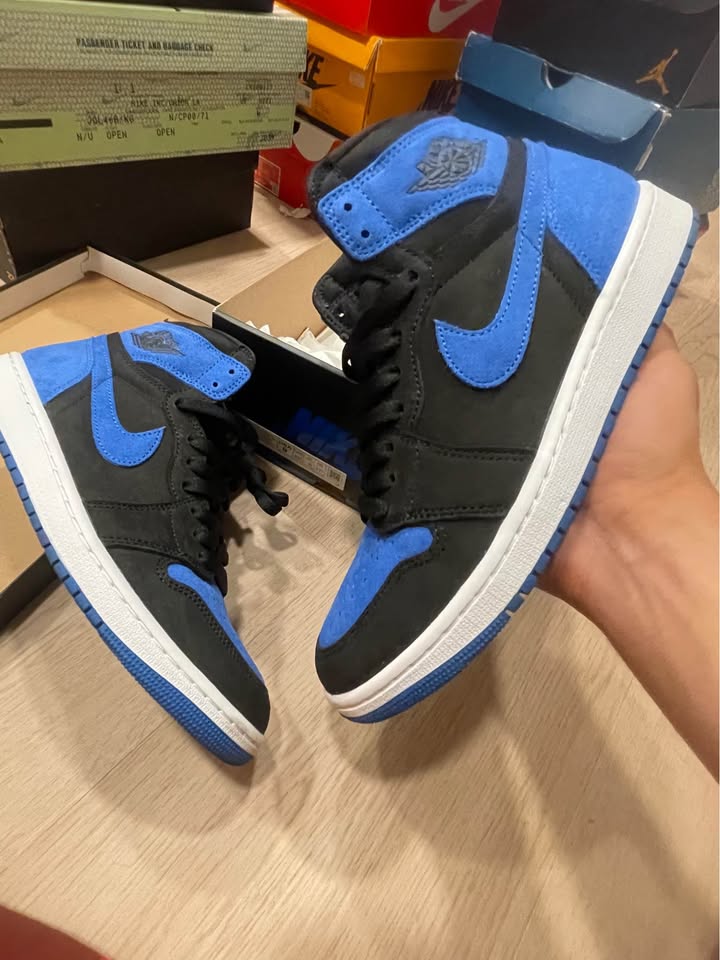 Jordan 1 Blue Suede – photo 1